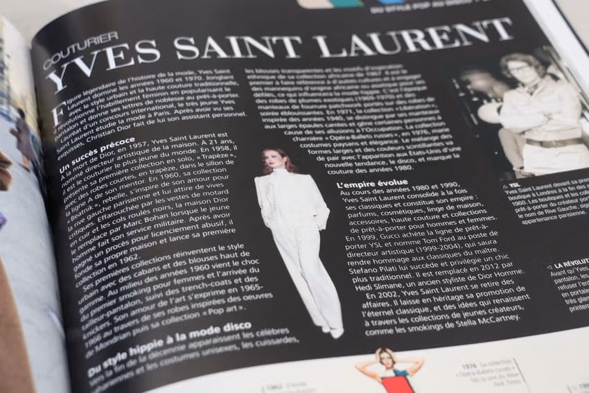 Éditions Larousse : La Grande histoire de la mode 2 Livre Mode 3