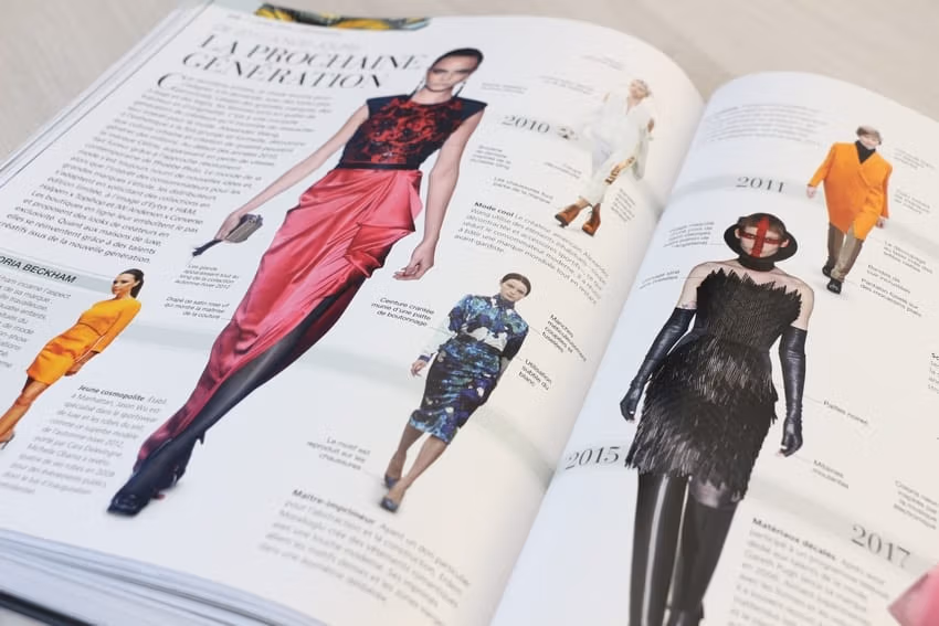 Éditions Larousse : La Grande histoire de la mode 3 Livre Mode 4