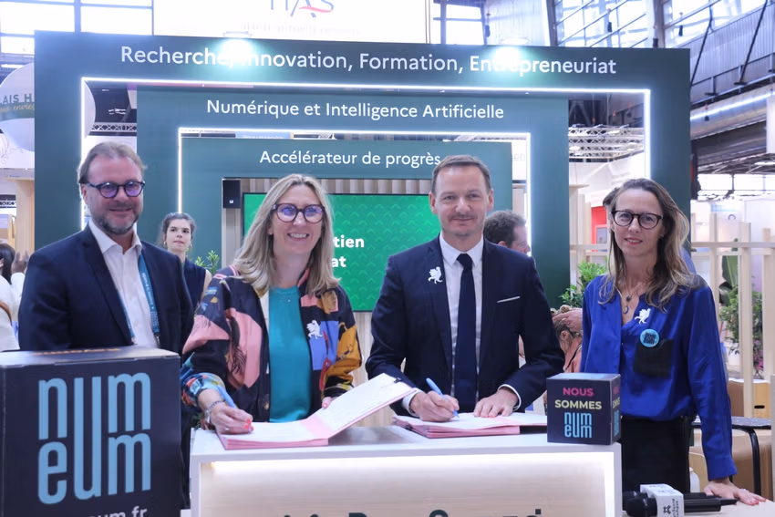 Partenariat Stratégique : Numeum et PariSanté Campus 1 Sante Campus 2 b